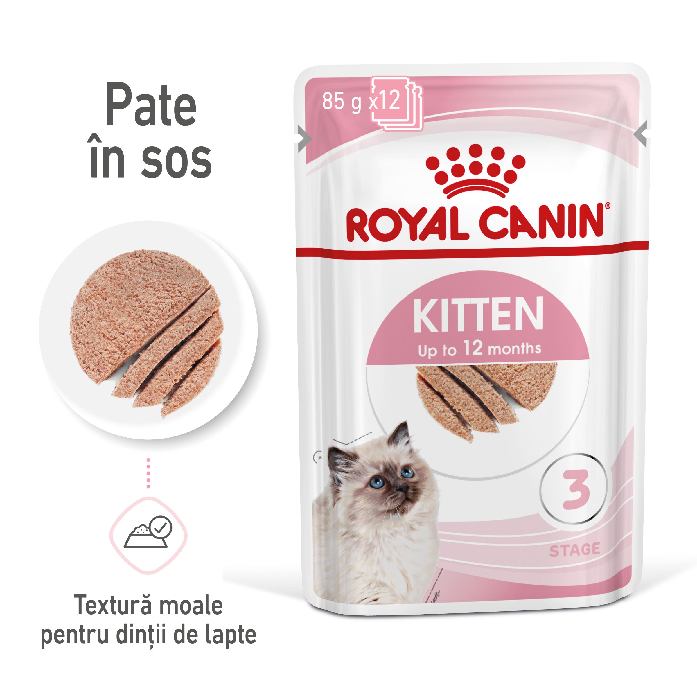 Royal Canin Kitten hrana umeda pisica junior (pate)