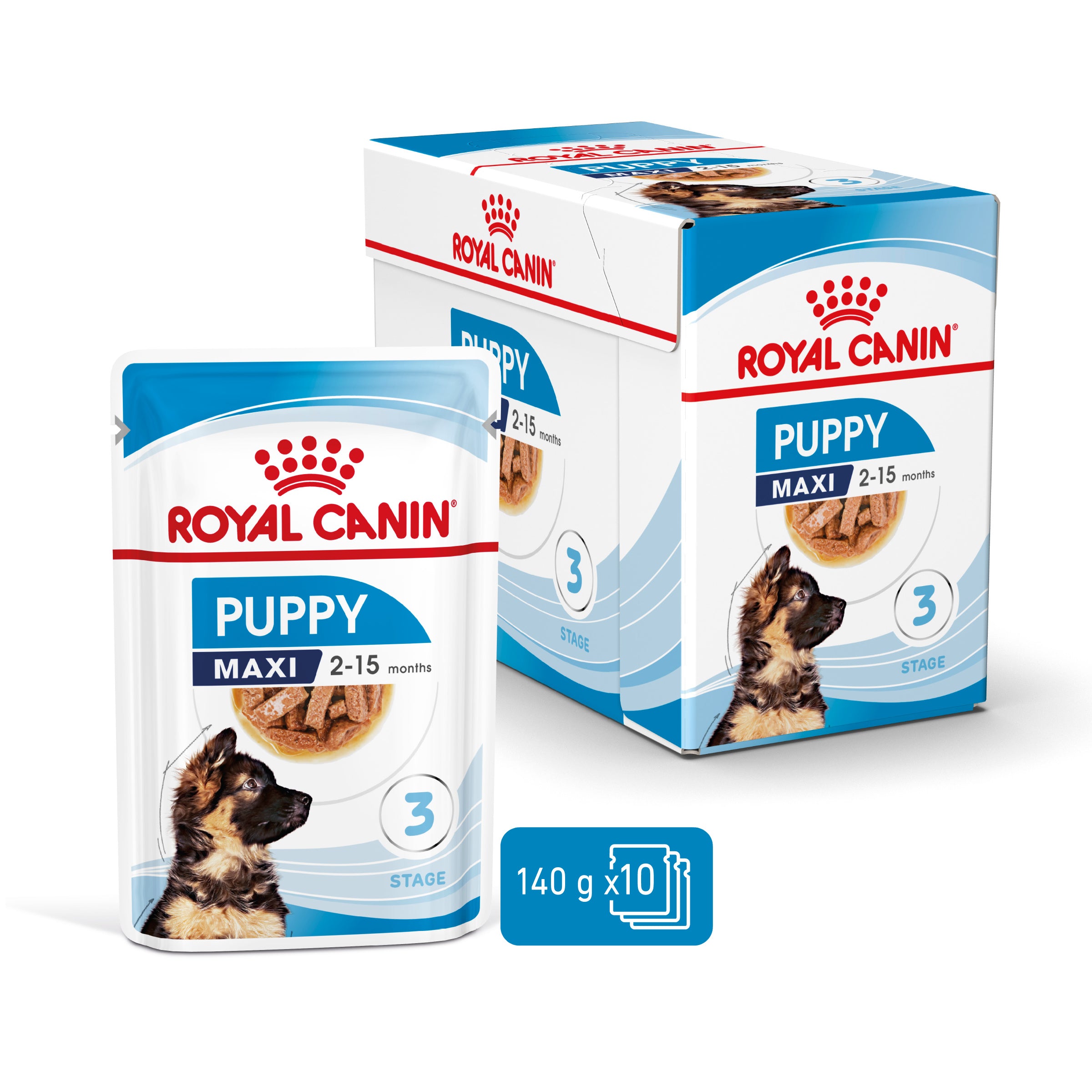 Royal Canin Maxi Puppy hrana umeda caine junior (in sos)