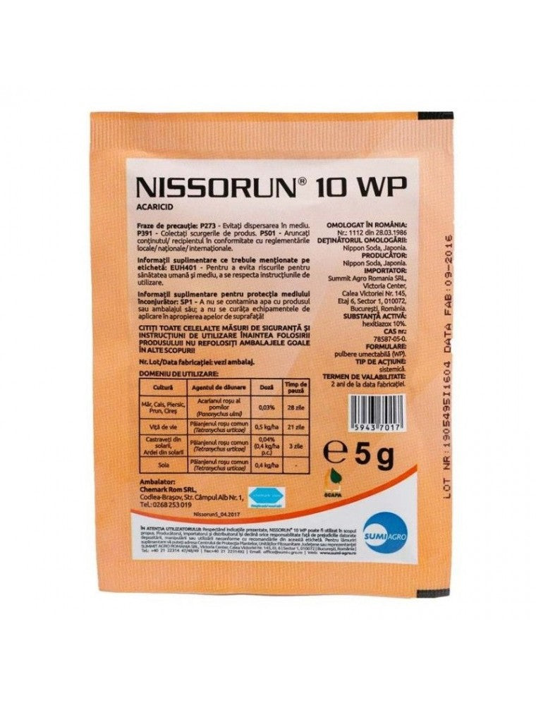 ACARICID NISSORUN 10 WP 5g