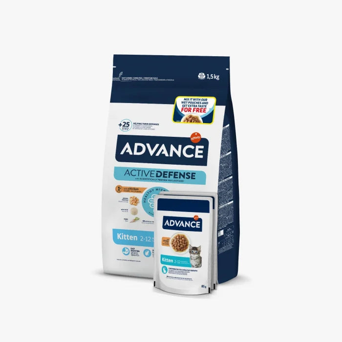 Hrana uscata pentru pisici Advance Kitten