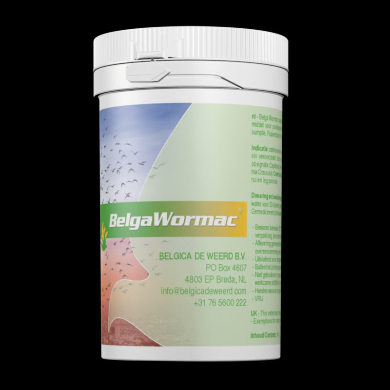 Tratament pentru porumbei, Belgawormac extra, Belgica de Weerd, 60g