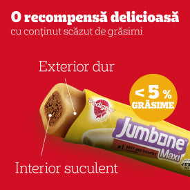 Pedigree Jumbone batoane pentru caini de talie medie, cu aroma de vita si pasare