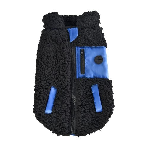 Hainuta caini 4DOG DELUXE Fluffy Gri Inchis