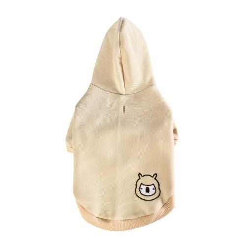 Hainuta caini 4DOG DELUXE Hoodie Cream 30 cm