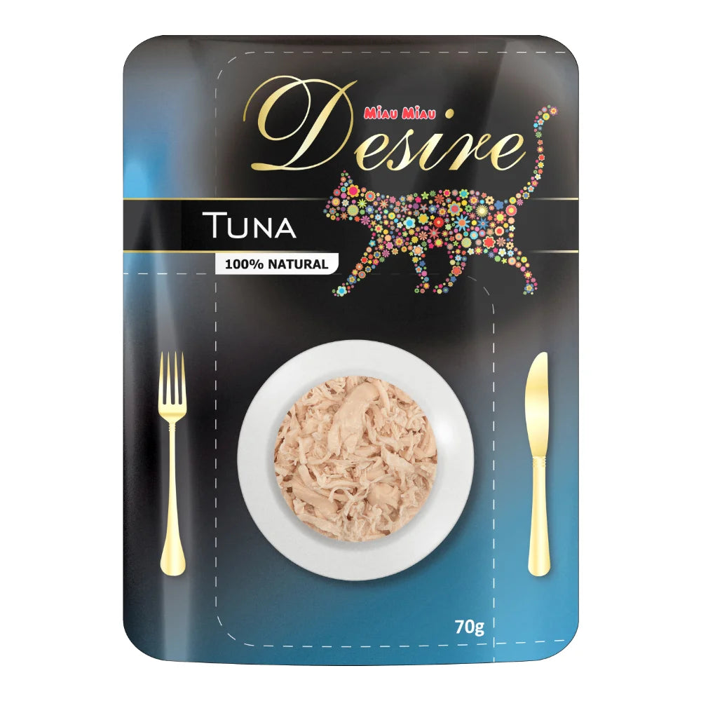 Hrana Umeda Pisici DESIRE Ton File in Supa 70g