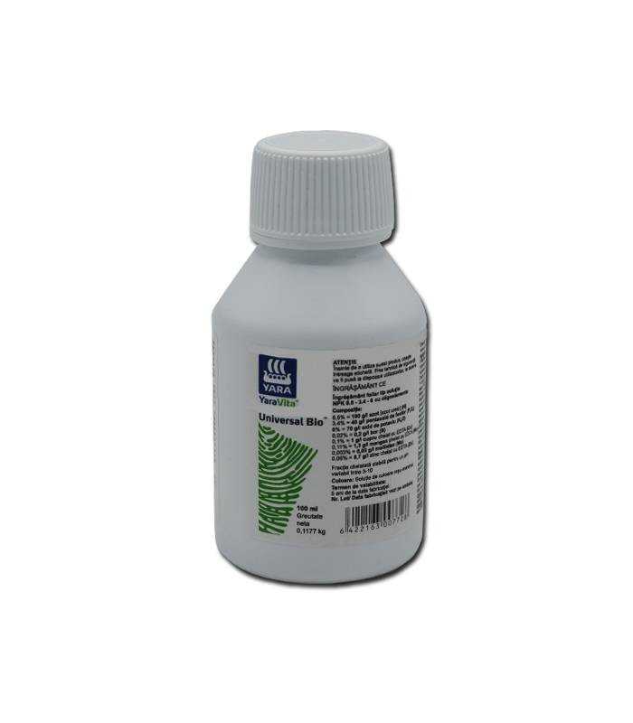 Ingrasamant YaraVita Universal Bio, 100ml