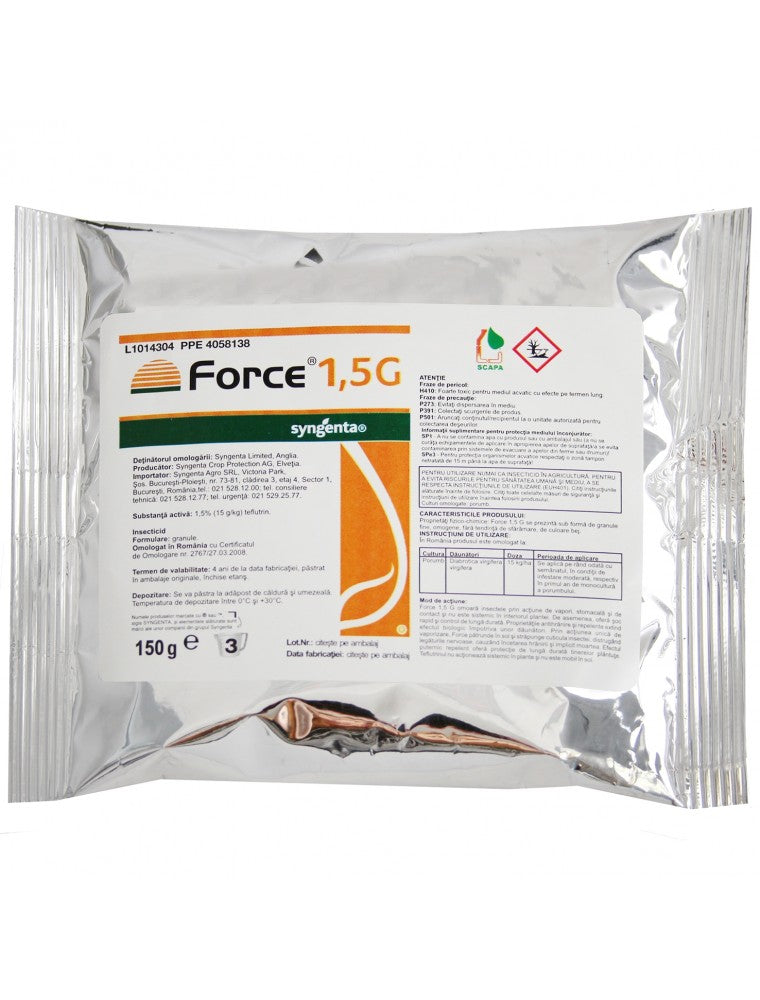 INSECTICID FORCE 1.5G - 150g