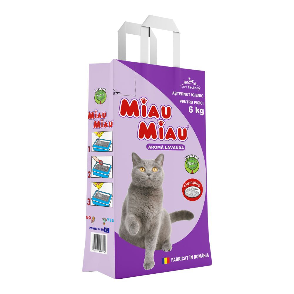 Nisip Pisici MIAU MIAU Lavanda