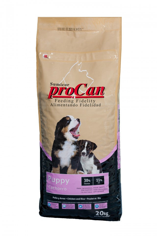 Procan Cachorros Puppy - Hrana uscata completa catelusi si gestante - 20 kg