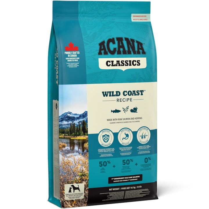 Acana Clasic Wild Coast , hrana uscata pentru caini 14.5 kg