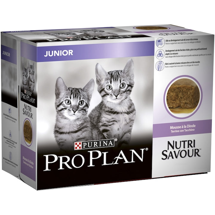 PRO PLAN  CAT JUNIOR TURKEY 10X85g