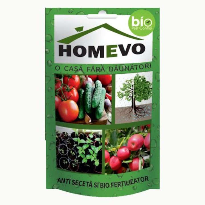 Anti seceta si bio fertilizator Homevo 50g