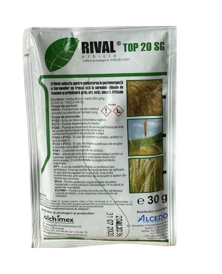 Erbicid RIVAL TOP 20 SG - 30g