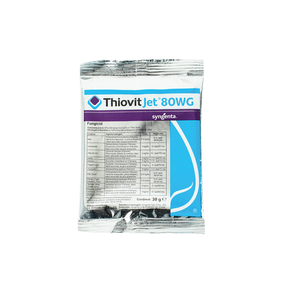 Fungicid Thiovit Jet 80 WG, 30g