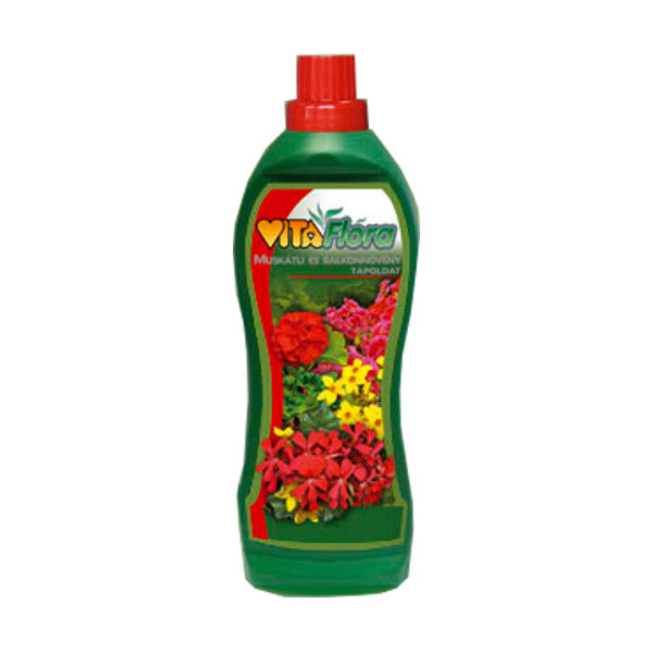 VITAFLORA 6, solutie nutritiva pentru plante curgatoare (petunii, muscate) 0.5l