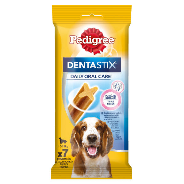 Pedigree DentaStix batoane dentare pentru caini de talie medie